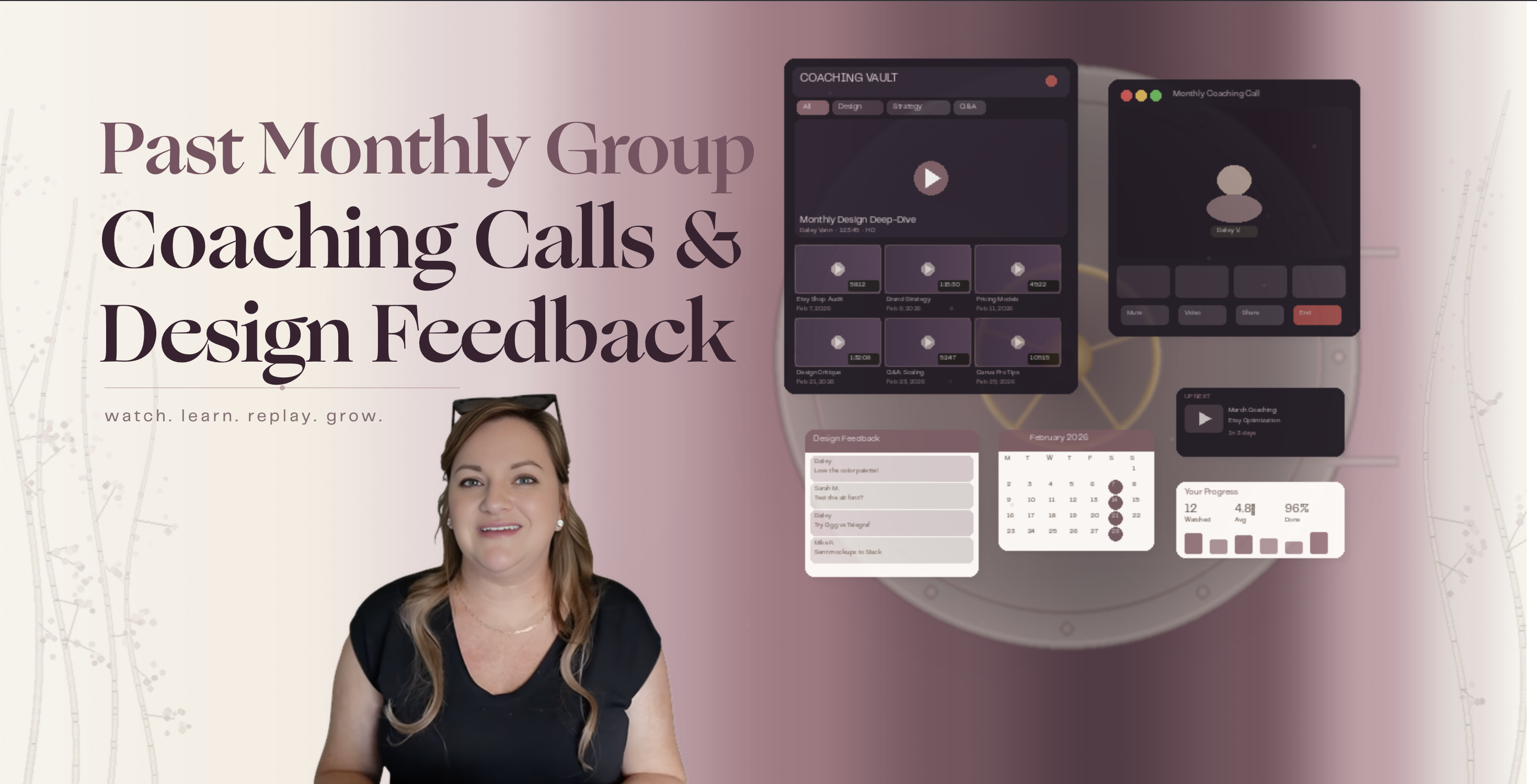 Lifetime coaching and community