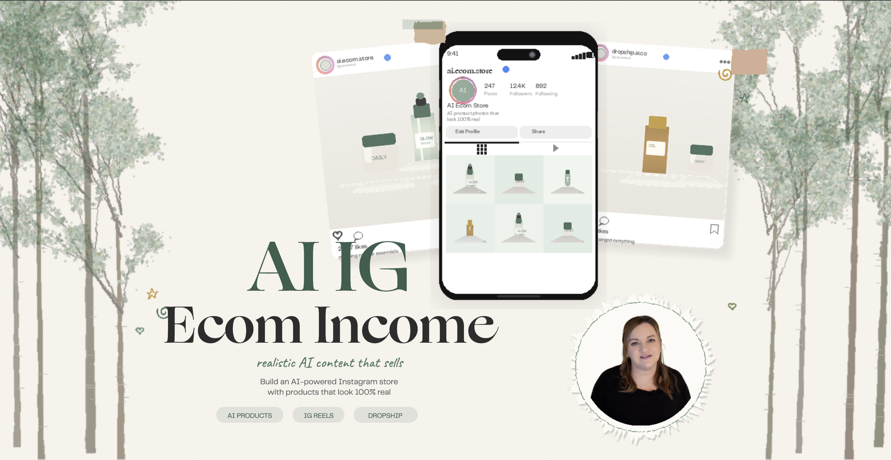 AI IG Ecom track